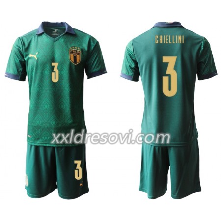 Italija Chiellini 3 Treći Dječji Komplet Dresovi za Nogomet Euro 2020 (+ kratke hlače)